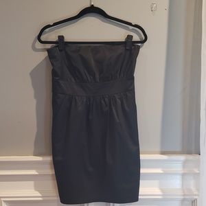 Size 4 BCBG Black Strapless Dress